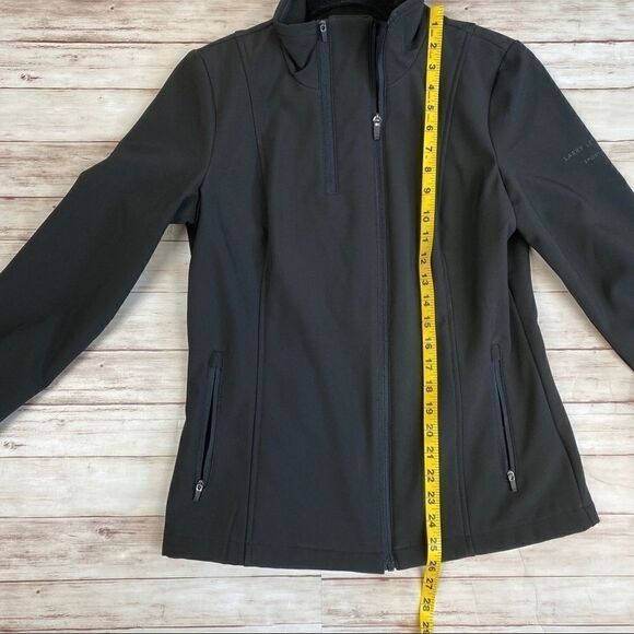 LARRY LEVINE SPORT WOMEN'S BLACK JACKET,COAT - Picture 5 of 10